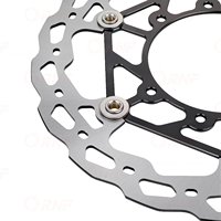 Offroad 270mm Übergroße schwimmende Bremsscheibe vorne mit Adapterhalterung für Surron Ultra Bee Elektro-Dirtbike Umbauteile