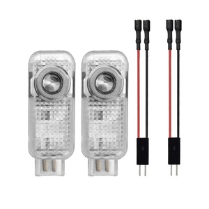 2 pièces pour Audi, lampe de bienvenue Audi, éclairage ambiant A4LA5A6L, éclairage de projection laser pour porte A7A8LQ3Q5Q7 - Product Image 5