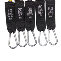 Bandas de Resistencia de Látex de Alta Calidad, 11 Piezas, para Ejercicio en Casa, Entrenamiento de Alta Resistencia, Fisioterapia, Moldear el Cuerpo, Time-Create