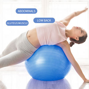 Ballon de yoga personnalisé écologique en PVC, résistant, pour exercices, massage et gym, pour adultes, utilisable en intérieur, disponible en 45cm, 55cm, 65cm, 75cm, 85cm, 95cm - Product Image 3