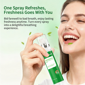 KeLeek Spray Bucal Antibacterial de Frutas para un <span class=keywords><strong>Aliento</strong></span> Fresco Instantáneo, Tamaño Viaje, Cuidado Bucal, Alivio del <span class=keywords><strong>Mal</strong></span> <span class=keywords><strong>Aliento</strong></span> - Product Image 2