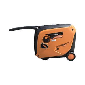 Générateur portable silencieux 5 kVA 5 kW à essence avec roues et accoudoirs, fréquence 50/60 Hz, 240 V 230 V pour usages multiples PT-034 Gasoli - Product Image 4