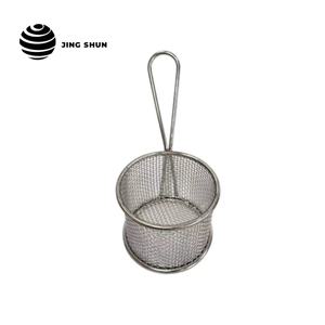 Jingshun chromé frites pépites de poulet panier frit servant des paniers de friture de poulet - Product Image 2