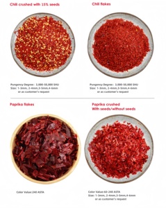 Chiles Coreanos Gochugaru en Escamas, Secados al Aire, Sin Semillas, en Paquetes Pequeños, Especias Picantes, Sin Aditivos - Product Image 2