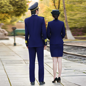 Air China Pilot Uniform Men Long Sleeve Polyester Airline Use Fall 2025 - Product Image 3