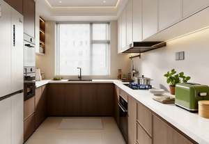 Gabinetes de Cocina Personalizados de Madera Contrachapada, Gabinetes de Cocina de Madera, Estilo Moderno y Clásico - Product Image 2