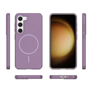Venta al por mayor Coque <span class=keywords><strong>Smartphone</strong></span> Slim Full Cover PC Wireless Charging Mobilephone Phone Case para Samsung <span class=keywords><strong>Galaxy</strong></span> S23 S24 <span class=keywords><strong>FE</strong></span> S25 Plus - Product Image 2