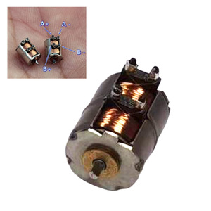 มอเตอร์สเต็ปเปอร์ขนาดเล็ก เส้นผ่านศูนย์กลาง 5 มม. 5V แบบยึดผ่านรู สำหรับกลไกยกโทรศัพท์มือถือ - Product Image 1