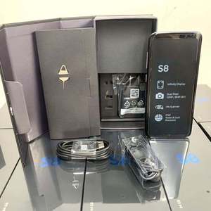 <span class=keywords><strong>S8</strong></span>-64GB-1SIM ปลดล็อคโทรศัพท์มือถือใช้ <span class=keywords><strong>S8</strong></span>โทรศัพท์<span class=keywords><strong>มือ</strong></span>ถือ2SIM 1SIM 64GB สมาร์ทโฟนสีดำของแท้เวอร์ชั่นสากล - Product Image 2
