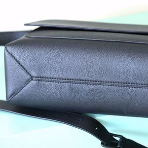 Nouveau sac à bandoulière noir Louises pour homme, sac de créateur de luxe <span class=keywords><strong>Vuitton</strong></span> en cuir de vachette, sacoche à motif litchi - Product Image 3