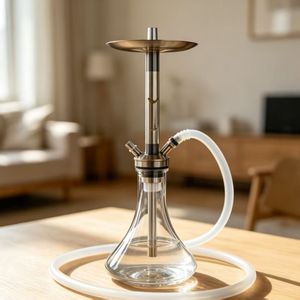 Cachimba Rusa de Vidrio Premium con Espejo, Estilo Moderno, Ecológica, Duradera, Humo Suave - Product Image 3