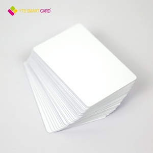 YTS Customized Best New Plastic Pvc Business <b>Cards</b> Sublimation Blanks - Product Image 3