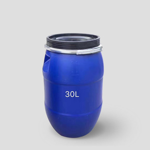 30L-200L Thickened Round Wide-Mouth Clamped Bucket, Daily Chemical Bucket, Acid and <b>Alkali</b> Resistant Sealing Flange Bucket, - Product Image 2