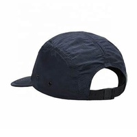 Casquettes 5 panneaux en nylon non structurées personnalisables avec logo, imperméables, séchage rapide, respirantes, pour sports de plein air, plage, pêche, unisexe, OEM