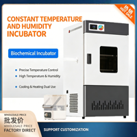 Incubateur de bactéries et de moisissures biochimiques, chambre électrique à température et humidité constantes, éclairage de laboratoire, climat artificiel 800W