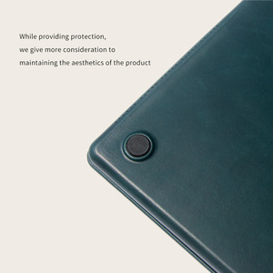 <span class=keywords><strong>14</strong></span> 15.6 16 pouces étui pour ordinateur portable en <span class=keywords><strong>cuir</strong></span> durable OEM pour <span class=keywords><strong>MacBook</strong></span> <span class=keywords><strong>Pro</strong></span> en <span class=keywords><strong>cuir</strong></span> véritable avec conception antichoc de style simple - Product Image 5