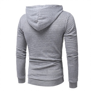 260 Grams <b>Men's</b> Casual <b>Pullover</b> Solid Jacquard Digital Printed Hoodie with Silicone Design <b>for</b> Winter - Product Image 2