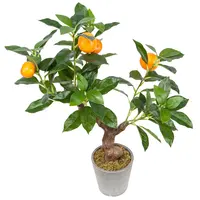 Kunstmatige Groene Ingemaakte Oranje Boom 13001 Plant Bonsai Versierd Greenery Voor Indoor En Outdoor