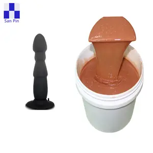 Daarnaast Silicone Rubber Voor Molding Hoge Sterkte Hardheid Vloeibare Siliconen Rubber Voor Dildo Maken