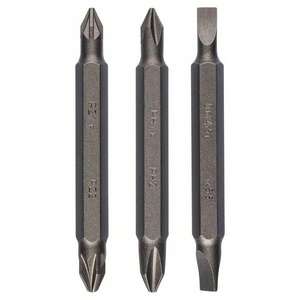 BOSCH - 2609255960 Juego de cuchillas dobles, (3 uds.) -INSERTOS EAN 3165140390293 PARA PUNTAS DE ATORNILLADO - Product Image 1