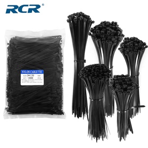 100 Pièces 6 Pouces 150 mm <span class=keywords><strong>Serre</strong></span>-Câbles en Nylon Auto-Bloquants pour Gestion de Fils en Plastique avec Logo Personnalisé Multi-Usages - Product Image 2