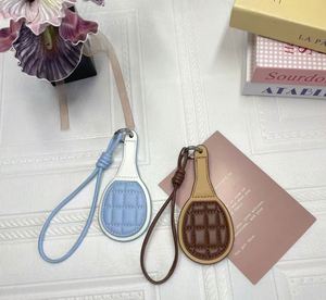 Braided PU Keychain, Tennis Racket Hanger, Sports <b>Key</b> <b>Ring</b> for Players - Product Image 3