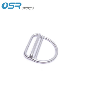 Barra Ajustable de Acero Inoxidable de Alta Calidad con Anillo en D para Bolsa de Equipo de Buceo, Cinturón, Cuerda, Barra Transversal Soldada Modelo 11217 Hecho en China - Product Image 2