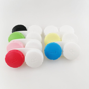 Étui pour lentilles de <span class=keywords><strong>contact</strong></span>, emballage personnalisé et abordable, blanc, 1 pièce - Product Image 3