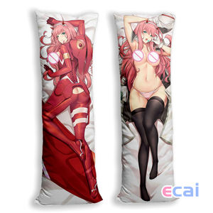 Fundas <span class=keywords><strong>de</strong></span> Almohada Decorativas para Adultos, Personalizadas, Sin Censura, <span class=keywords><strong>Anime</strong></span> DARLING in the FRANXX ZERO TWO 02, Diseño Desnudo y Sexy - Product Image 1