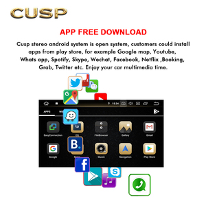 หน้าจอขนาดใหญ่ CUSP สำหรับรถยนต์ฟอร์ด เฟียสต้า มาร์ค วี ขนาด 7 นิ้ว 4G64G เครื่องเล่นมัลติมีเดียในรถยนต์ ระบบนำทาง DSP เครื่องเสียงติดรถยนต์ ระบบแอนดรอยด์ พร้อมระบบนำทาง GPS และเครื่องเล่นดีวีดี รองรับ CarPlay - Product Image 2