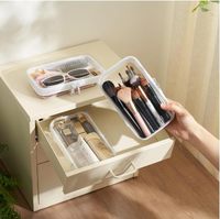 Lot de 3 petites pochettes et sacs rigides transparents en PET avec fermeture éclair, organiseur de sac à couches, essentiels de voyage (3S)