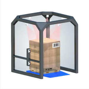 Büyük kargo hacmi tartı barkod tarama palet boyutu ölçümü için otomatik DWS makinesi ölçüm sistemi çözümü - Product Image 6