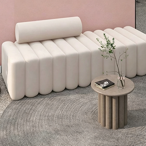 Multi-functional Waiting <b>Bench</b> Sofa <b>Shoe</b> <b>Bench</b> for Hair Salon Beauty Salon Clothing Store - Product Image 2