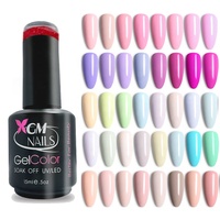 Hema Free TPO Free XGM NAILS Factory Gel Polish Set Logo personnalisé Votre propre marque Couleur Gel Polish Wholesale