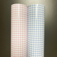 Venta directa del fabricante, vinilo autoadhesivo de transferencia, materiales de póster de PVC llamativos para plotter de grabado