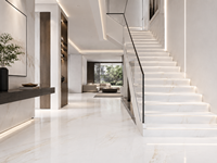 Dalles et carreaux en marbre blanc pour vanités de salle de bain, tables basses, consoles, buffets, lavabos et murs décoratifs