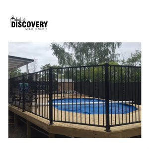 Clôture résidentielle <span class=keywords><strong>et</strong></span> commerciale en métal Clôture de piscine en aluminium à <span class=keywords><strong>bon</strong></span> prix Clôtures de sécurité de jardin à revêtement de poudre - Product Image 6