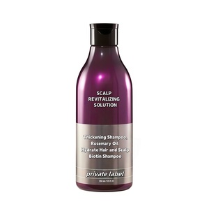 Champú anticaspa morada espesante OEM/ODM y tratamiento del cuero cabelludo para la caída del cabello, Aceite Botánico de biotina, crecimiento del cabello sin sulfato - Product Image 2