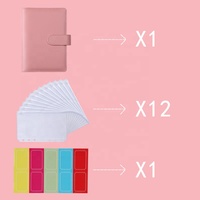 Agenda en cuir de luxe avec anneau pour l'éternité Carnet de notes Journal reliure à feuilles mobiles Organisateur de classeur A6 personnalisé