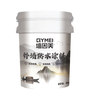 Revestimiento Impermeable Acrílico Líquido QYM para Paredes Exteriores, Aplicación con Brocha, Resistente a Grietas y de Alta Adhesión - Product Image 1