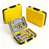 Kit d'outils de réparation manuels industriels OEM multifonctionnels en acier allié, emballés dans une boîte à outils en plastique, certifiés CE - Vente chaude