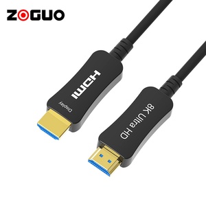 Câble <span class=keywords><strong>HDMI</strong></span> 3D 8K en gros <span class=keywords><strong>20m</strong></span> 30m 40m 50m 60m 70m 80m 90m 100m 48 Gbit/s Câble à <span class=keywords><strong>fibre</strong></span> <span class=keywords><strong>optique</strong></span> vidéo plaqué or avec Ethernet - Product Image 3