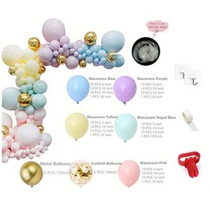 Rainbow Balloon Garland Arch Kit Latex Balloon Garland Birthday Baby <b>Shower</b> Party Balloons Party Decorations - Product Image 2