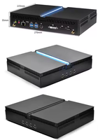 Nouveauté : Ordinateur compact de jeu RTX 4070 12G avec processeur Intel Core i9 14900F 24 cœurs, 8 ports USB, prise en charge de 4 écrans 4K 60Hz, double DDR5, mini PC