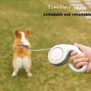 3M5M犬の格納式牽引ロープ耐久性のある犬の鎖猫子犬ハーネスベルト自動柔軟な中小犬ペット製品 - Product Image 4