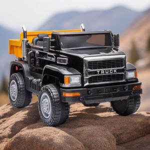 Hot Selling <span class=keywords><strong>2</strong></span>-Sitzer Kinder Elektro-LKW Kunststoff 4-Rad Ride-On Auto mit Power Motor Batterie Spielzeug für Kinder antrieb Fabrik preis - Product Image 5
