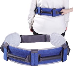 Ceinture de transfert de sécurité pour personnes âgées avec 7 poignées et boucle à dégagement rapide pour personnes âgées et handicapées - Product Image 1