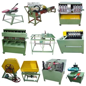 factory complete automatic high quality wood bamboo toothpick making machine to manufacture food skewer