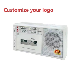 เครื่องบันทึกเสียงแบบพกพาสไตล์เรโทร วิทยุ AM FM SW บลูทูธ USB TF การ์ด ลำโพงคู่ สำหรับใช้ในบ้าน สำนักงาน และการเดินทาง เครื่องเล่นสเตอริโอแบบพกพา - Product Image 1