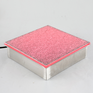 <span class=keywords><strong>Pavé</strong></span> de sol encastré carré décoratif IP67 à changement de couleur, antidérapant, 300 mm, 10 W <span class=keywords><strong>LED</strong></span>, poids de brique, lumière pour route - Product Image 3